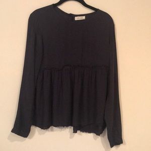 Bella Dahl navy top
